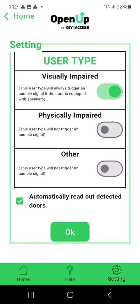 OpenUp by Key2Access screenshot