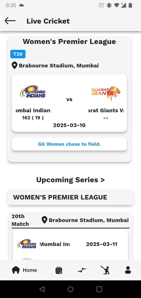 Snapish Live Cricket screen 4